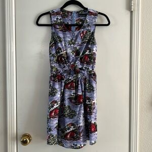Topshop Hawaiian Print Dress